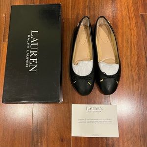 Lauren Ralph Lauren Jayna Ballet Flat Size 9 B
